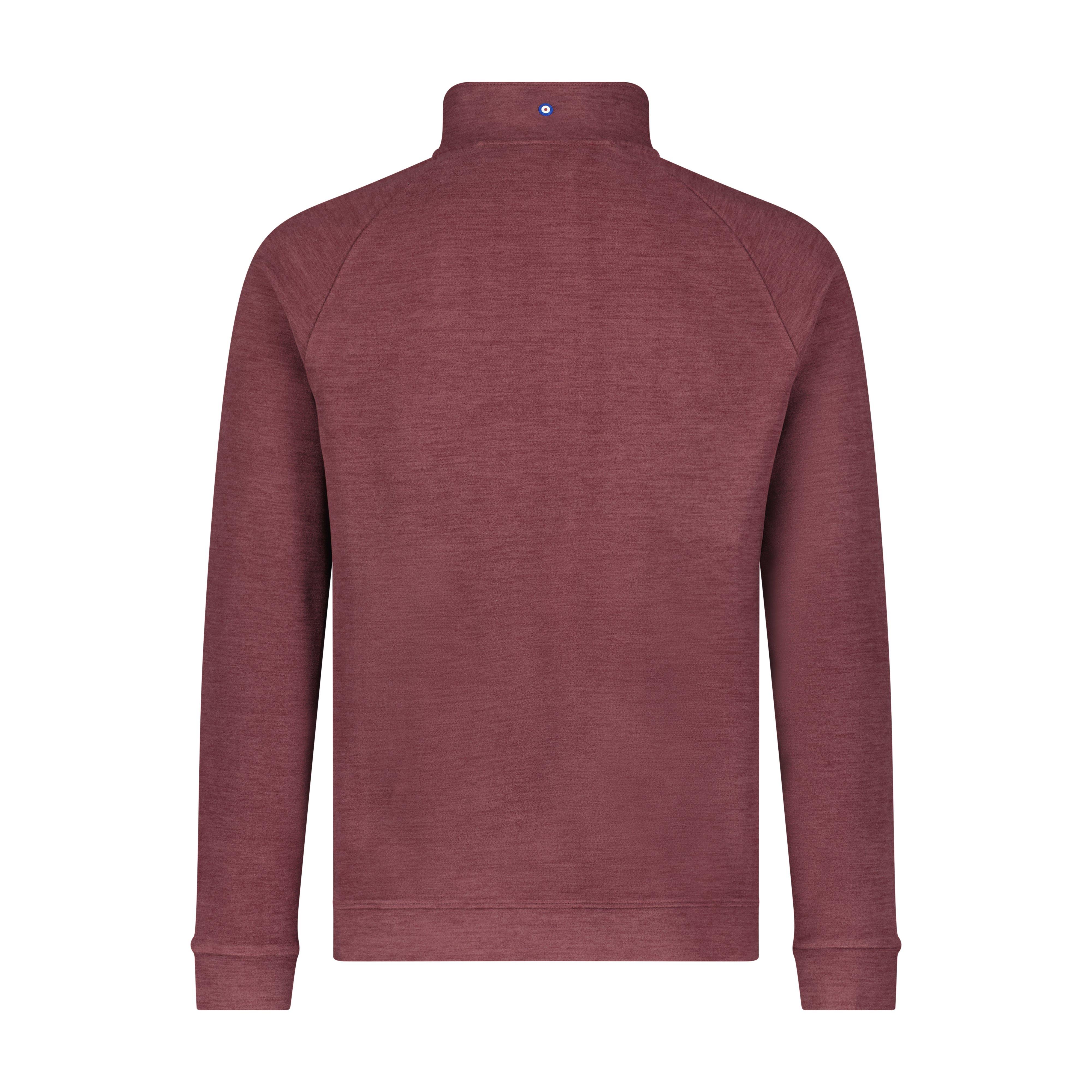 Men's Melange Fleece 1/4 Zip Pullover