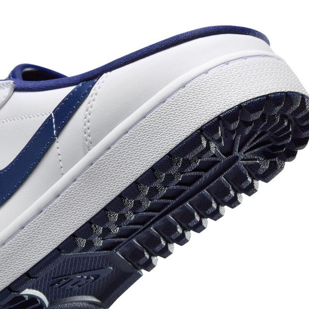 Air Jordan Mule Spikeless Golf Shoe - White/Navy | NIKE | Golf
