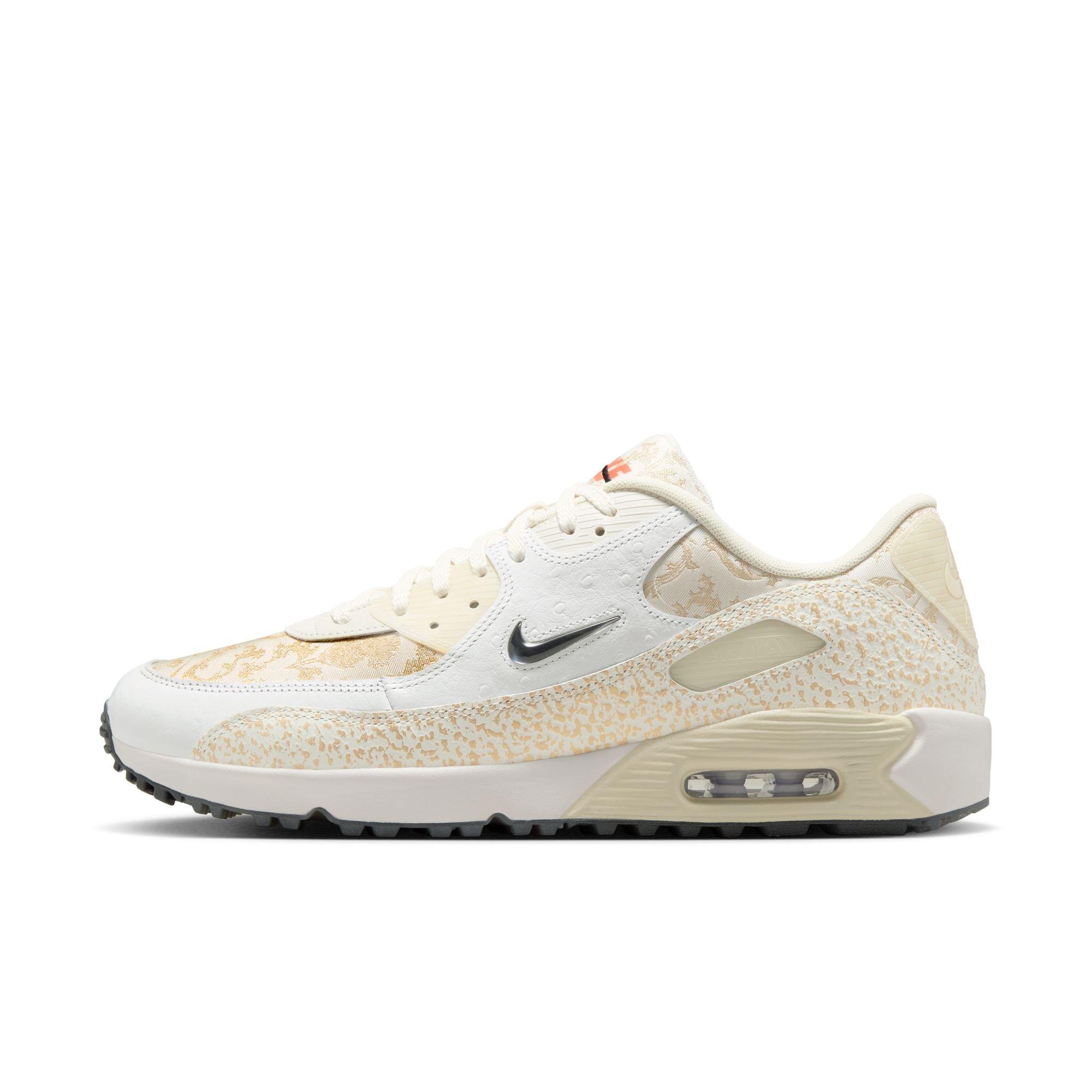Prior Generation - Air Max 90 G NRG Spikeless Golf Shoe White/Gold/Black