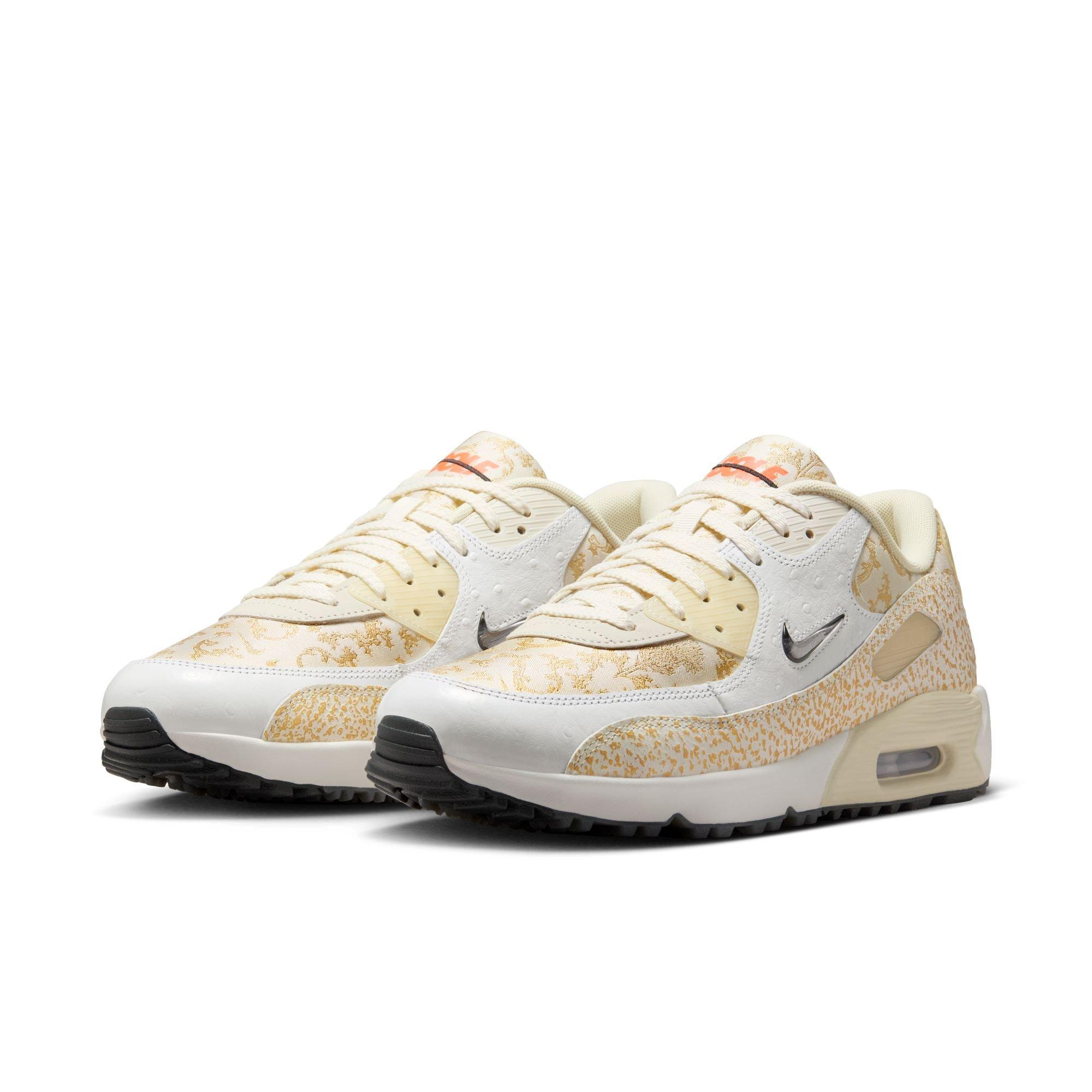 Prior Generation - Air Max 90 G NRG Spikeless Golf Shoe White/Gold/Black