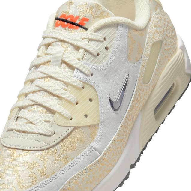 Air Max 90 G The Open NRG Spikeless Golf Shoe - White/Gold