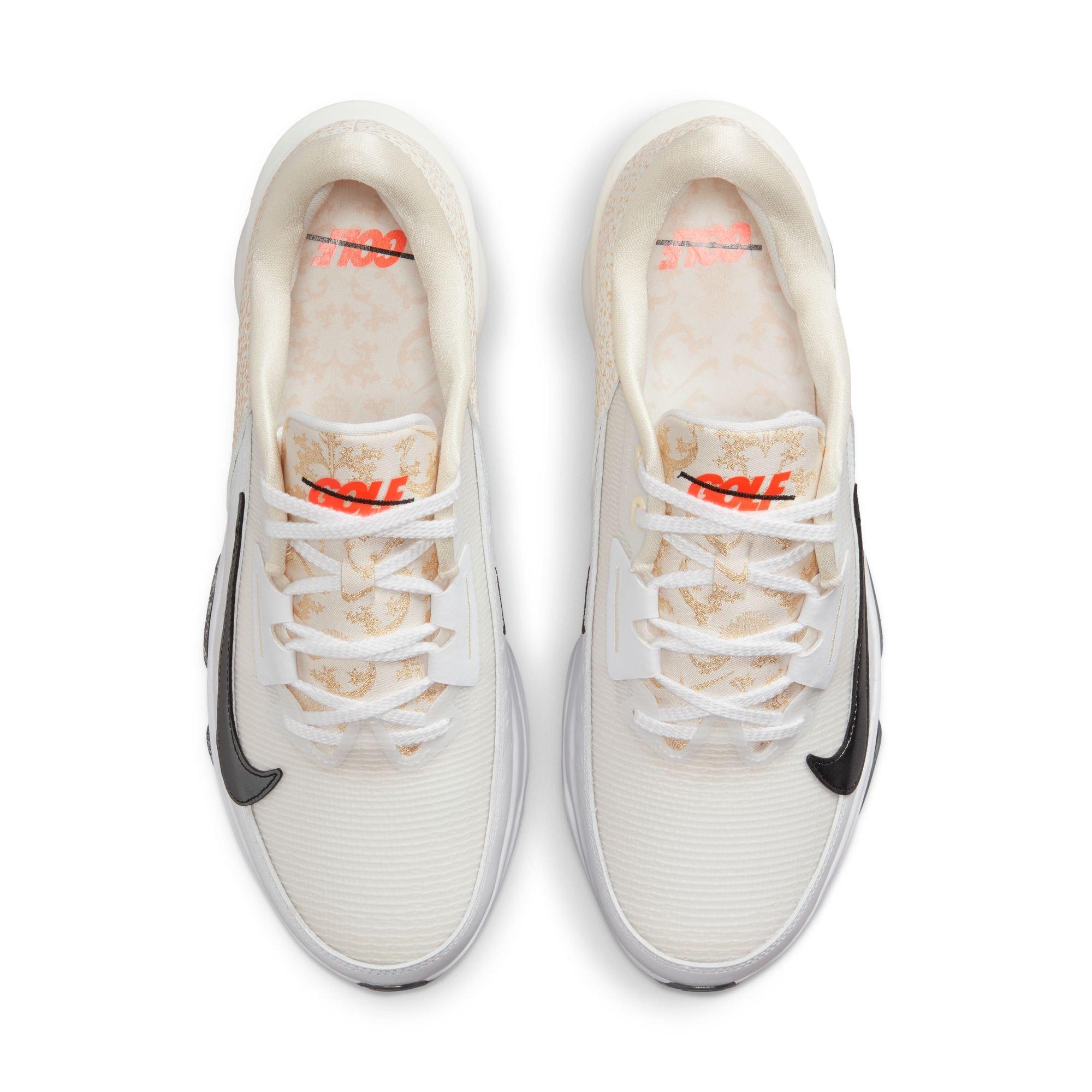 Air Zoom Infinity Tour NXT 2 The Open NRG Spikeless Golf Shoe  - White/Gold/Black