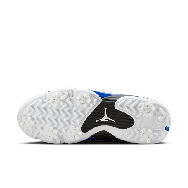 Air Jordan 14 G Spiked Golf Shoe - White/Black/Blue | NIKE