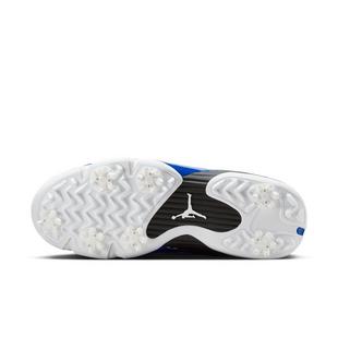 Prior Generation - Air Jordan 14 G Spiked Golf Shoe - White/Black/Blue JORDAN