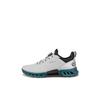 Chaussures sans crampons BIOM C4 BOA pour hommes - Gris/Sarcelle