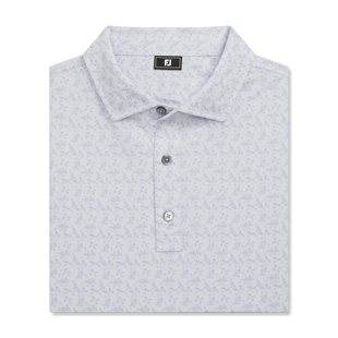 Men's Vintage Floral Lisle Short Sleeve Polo FOOTJOY
