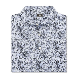 Men's Garden Print Lisle Short Sleeve Polo FOOTJOY