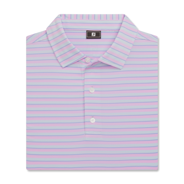 Men's The Stripe Lisle Short Sleeve Polo FOOTJOY
