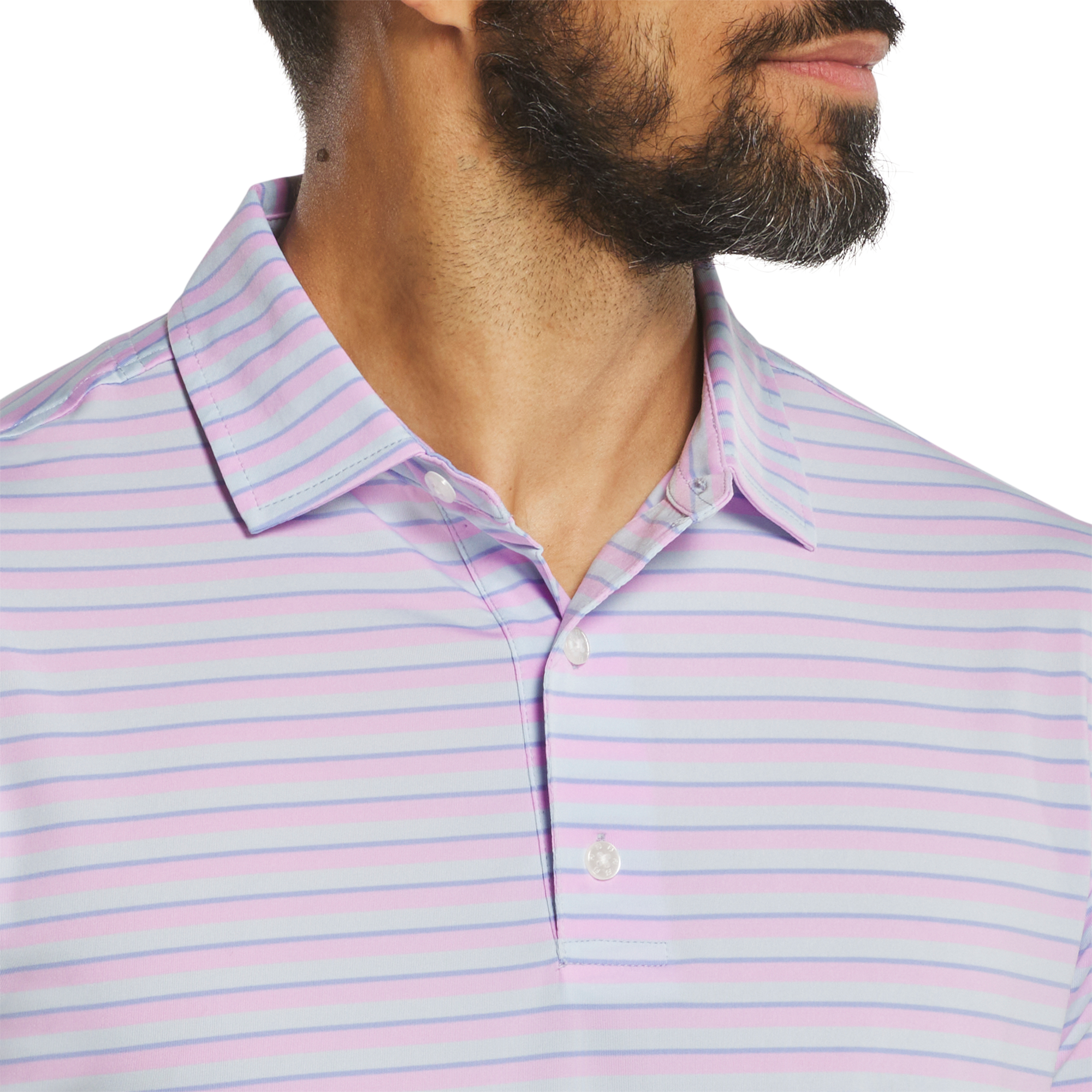 Men's The Stripe Lisle Short Sleeve Polo