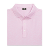 Men's Bird Print Lisle Short Sleeve Polo