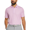Men's Bird Print Lisle Short Sleeve Polo