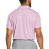 Men's Bird Print Lisle Short Sleeve Polo
