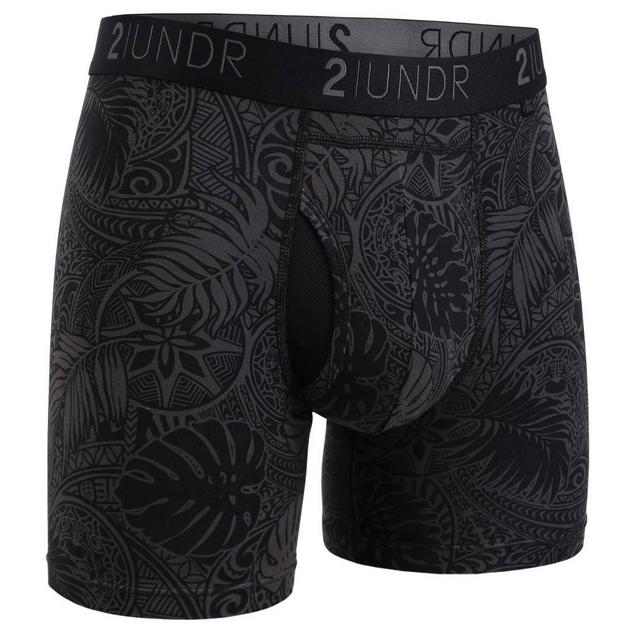 Men's Swing Shift Boxer Brief- Coastal Black 2UNDR