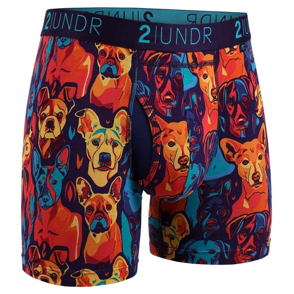 Men's Swing Shift Boxer Brief- Man's Best Friend