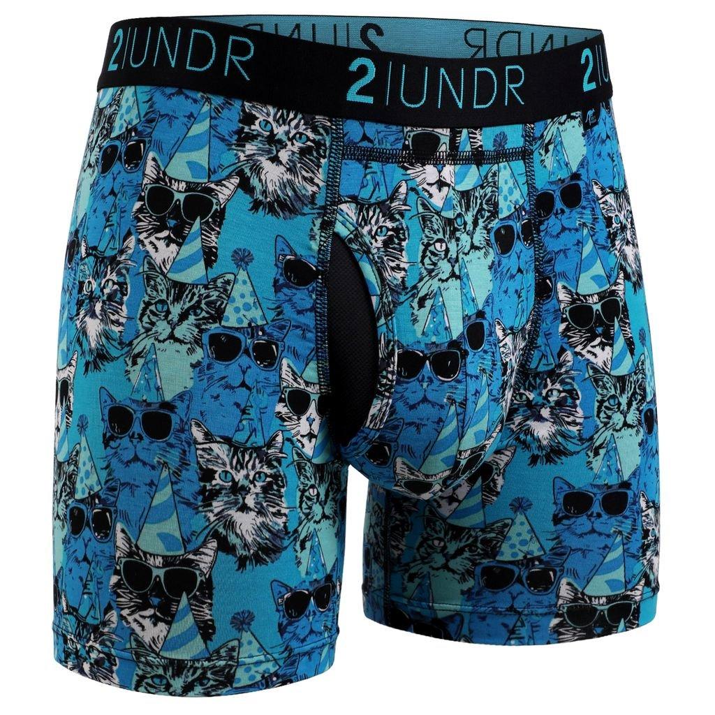 Men's Swing Shift Boxer Brief- Kitty Corner
