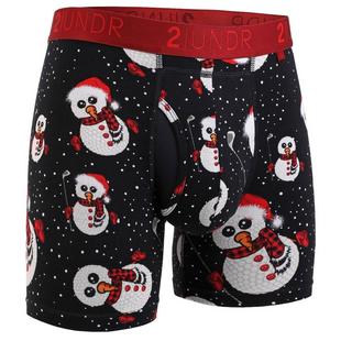 Men's Swing Shift Boxer Brief- Black Frost 2UNDR