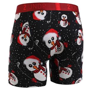 Men's Swing Shift Boxer Brief- Black Frost 2UNDR