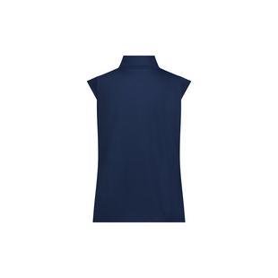 Women's Kyle Zip Front Mock Neck Sleeveless Top STELLA PARKER