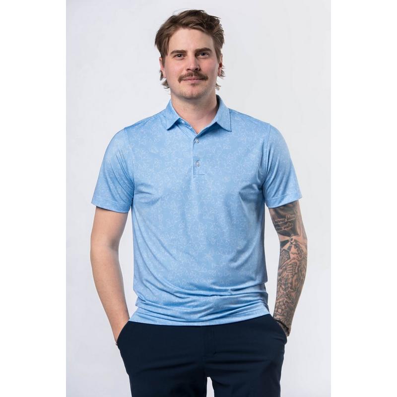 Men's Bloom Short Sleeve Polo