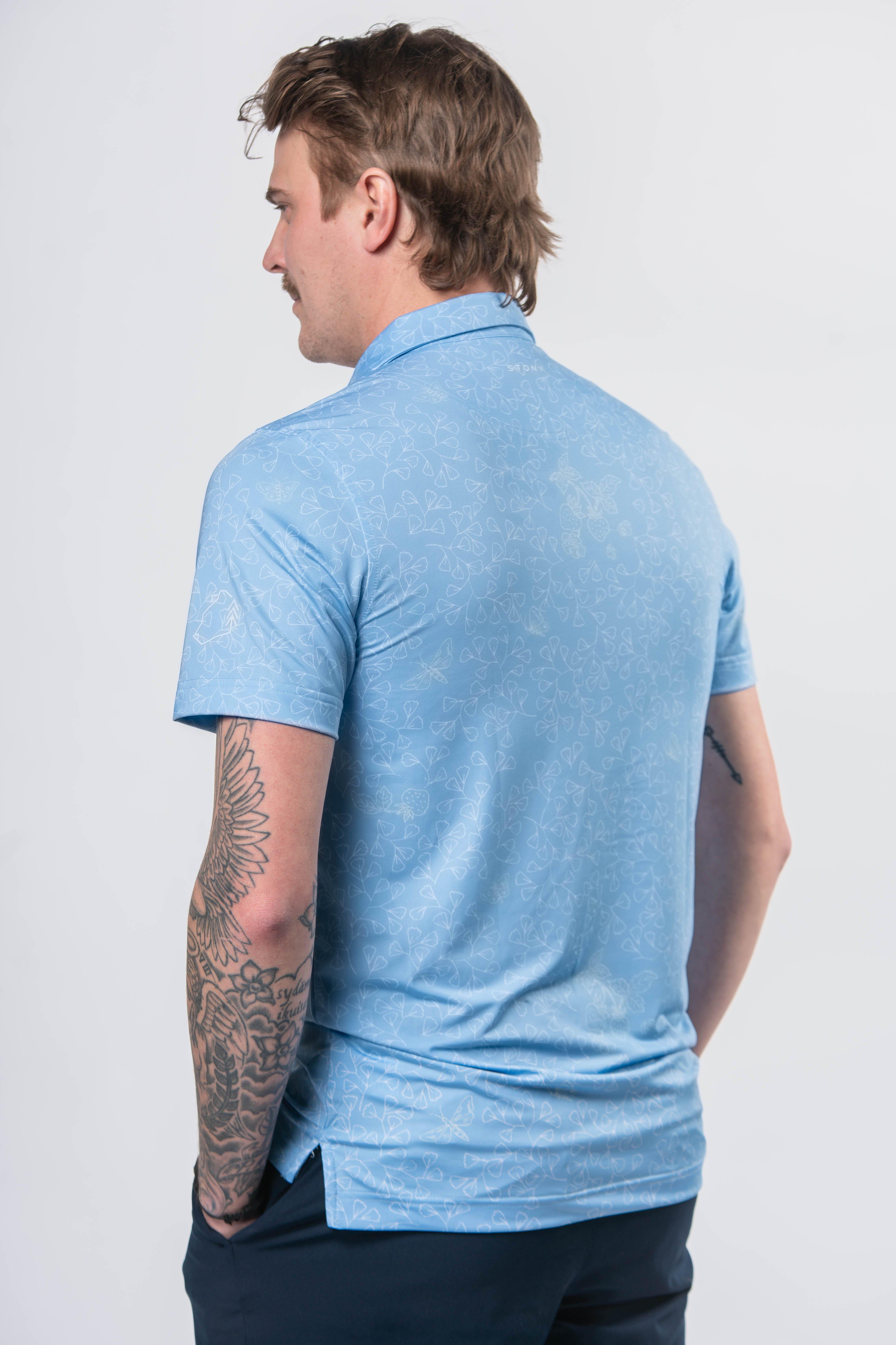 Men's Bloom Short Sleeve Polo