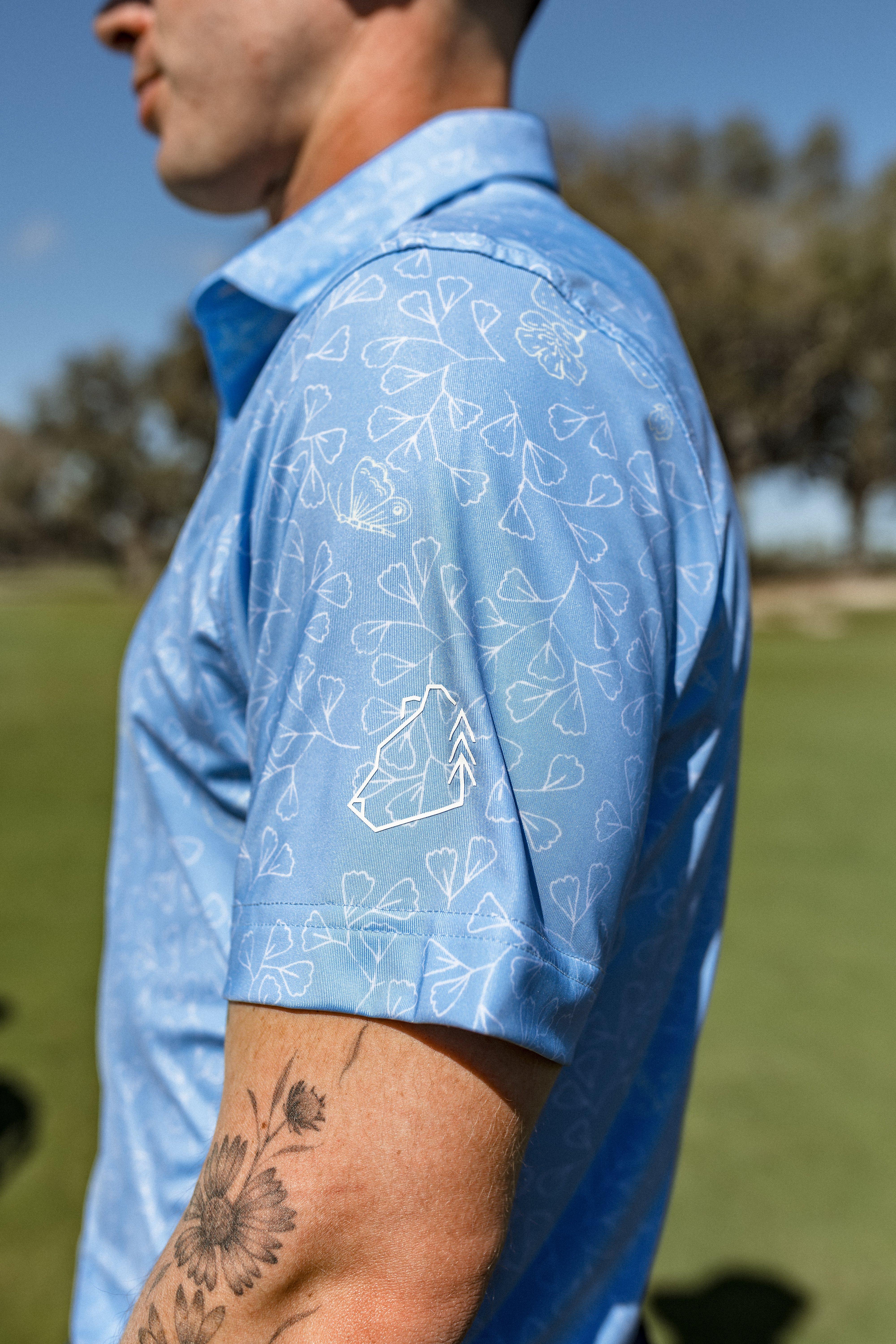 Men's Bloom Short Sleeve Polo