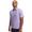 PURPLE | Men's Playoff 3.0 Printed Short Sleeve Polo