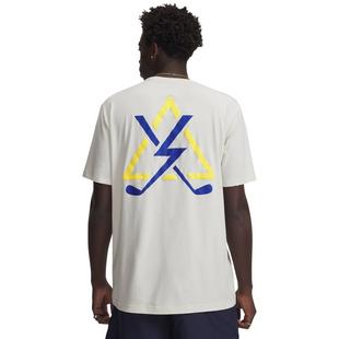 T-shirt Warning pour hommes UNDER ARMOUR