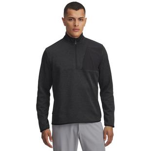Chandail &agrave; demi-glissi&egrave;re Drive SweaterFleece pour hommes UNDER ARMOUR