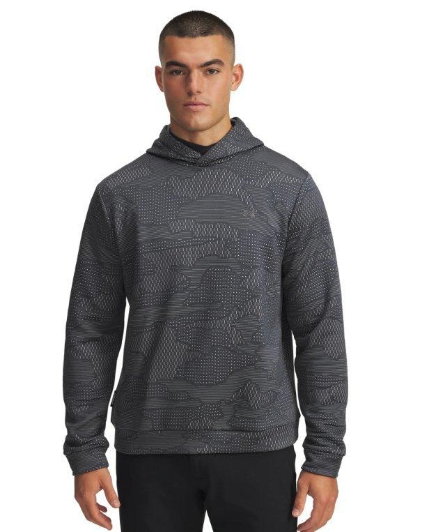 Under Armour | Men's Drive Midlayer Jacquard Hoodie | in Grey, Size Smallmall, Size Small