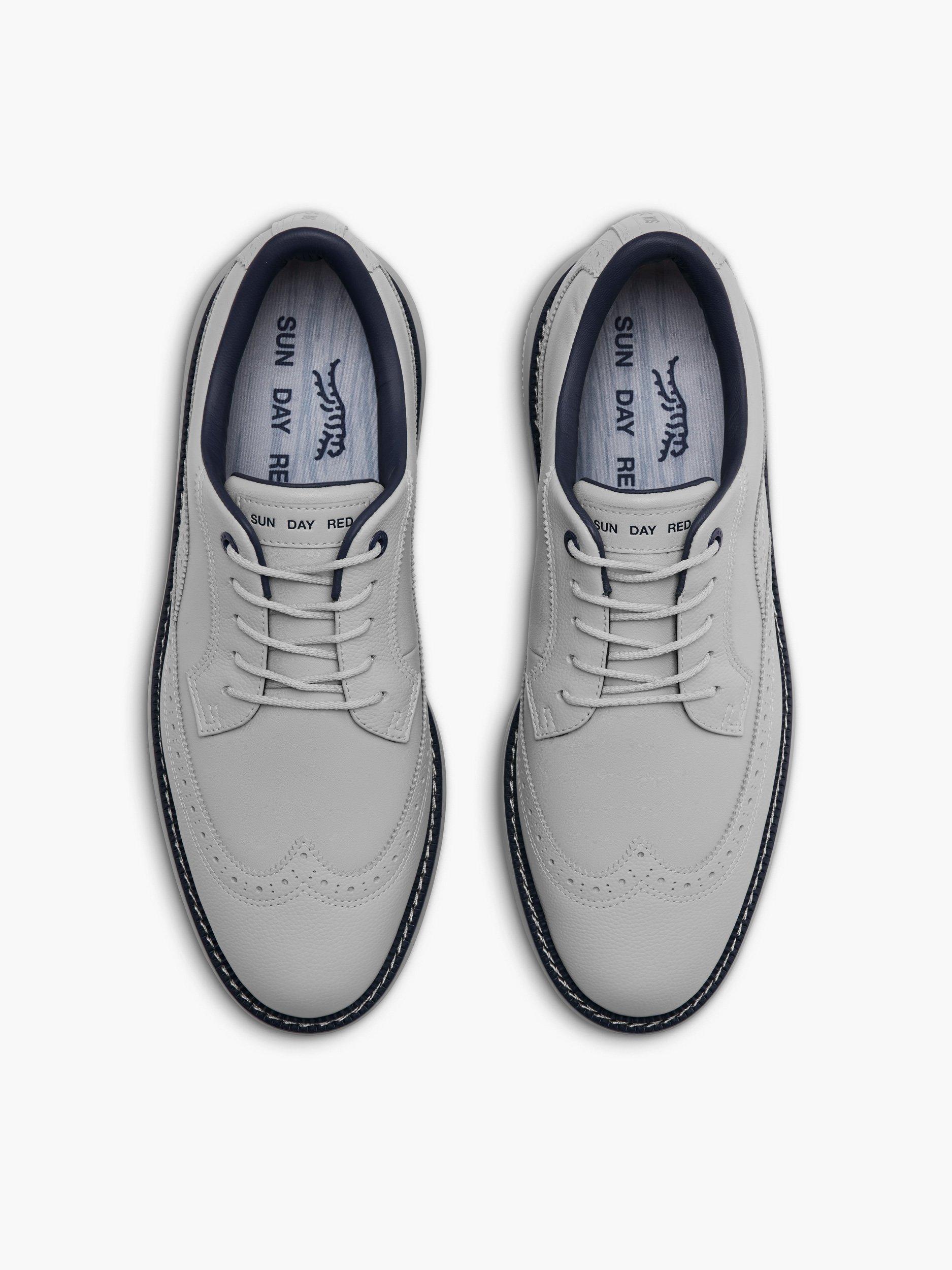 Prior Generation - Men's Pioneer Magnolia Spiked Golf Shoe Grey/Navy