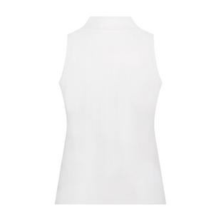 Polo sans manches Pointelle pour femmes PRO SHOP