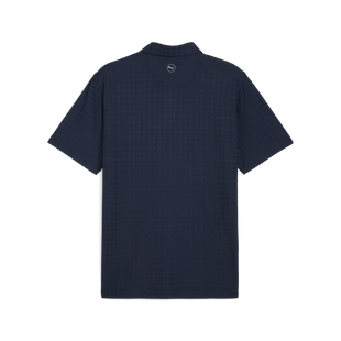 Men's MATTR Houndstooth Short Sleeve Polo PUMA