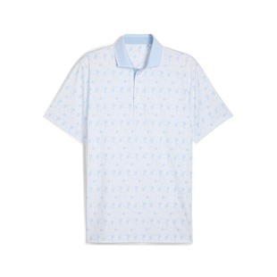 Men's MATTR Ornamental Short Sleeve Polo PUMA