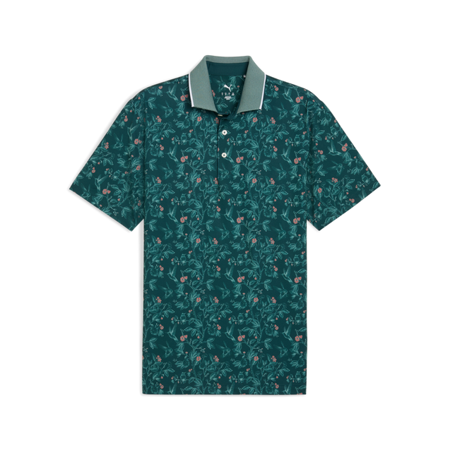 Men's MATTR Humming Short Sleeve Polo PUMA