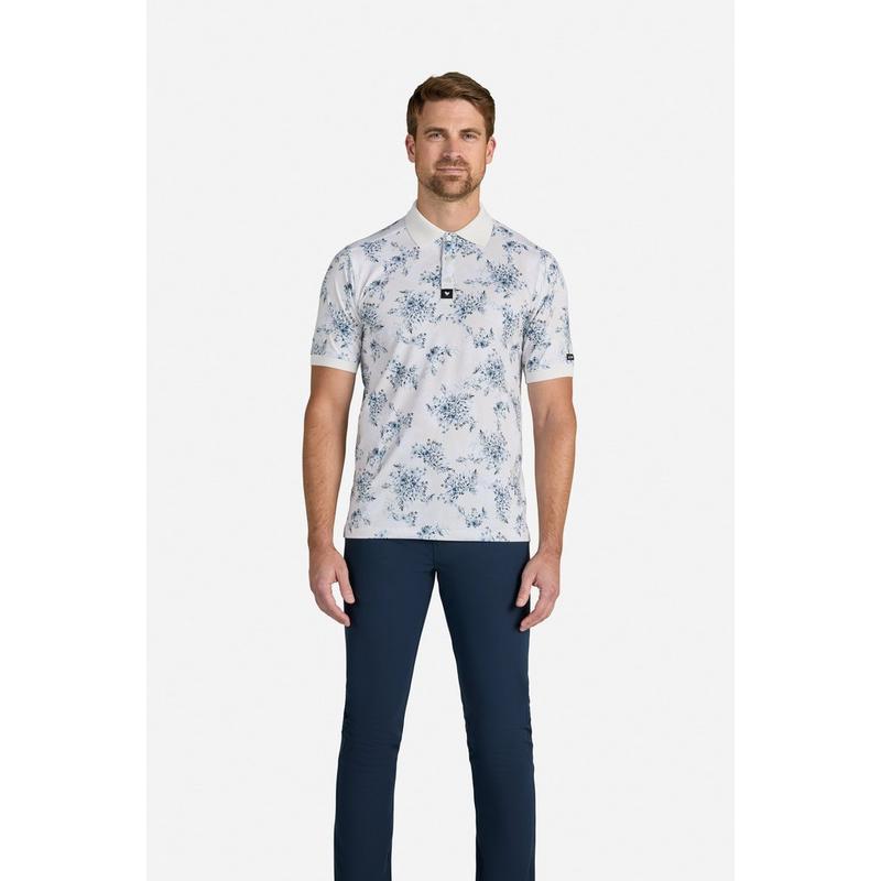 Men's Ridge Moonlit Bloom Short Sleeve Polo