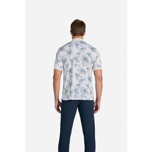 Men's Ridge Moonlit Bloom Short Sleeve Polo BAD BIRDIE