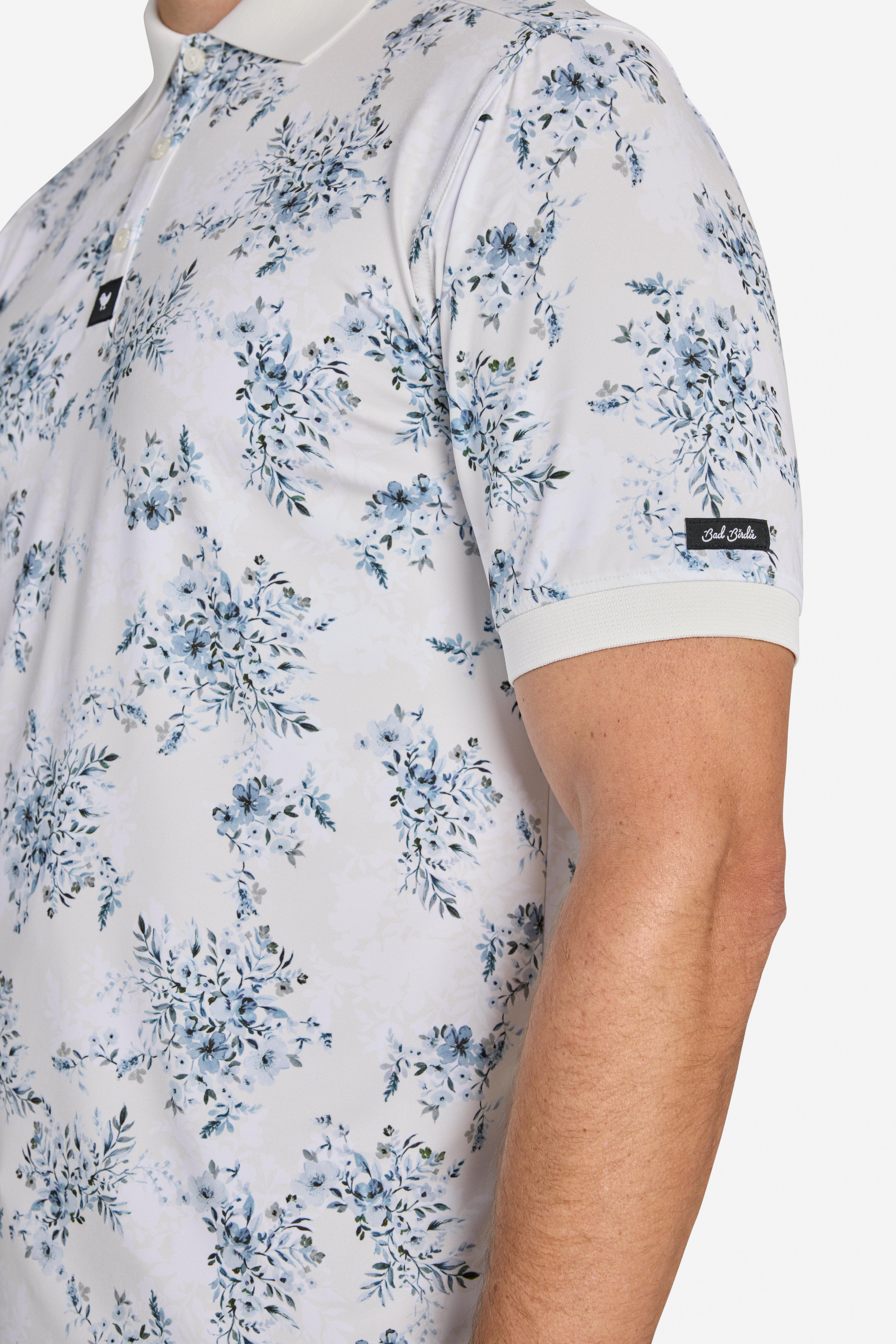 Men's Ridge Moonlit Bloom Short Sleeve Polo