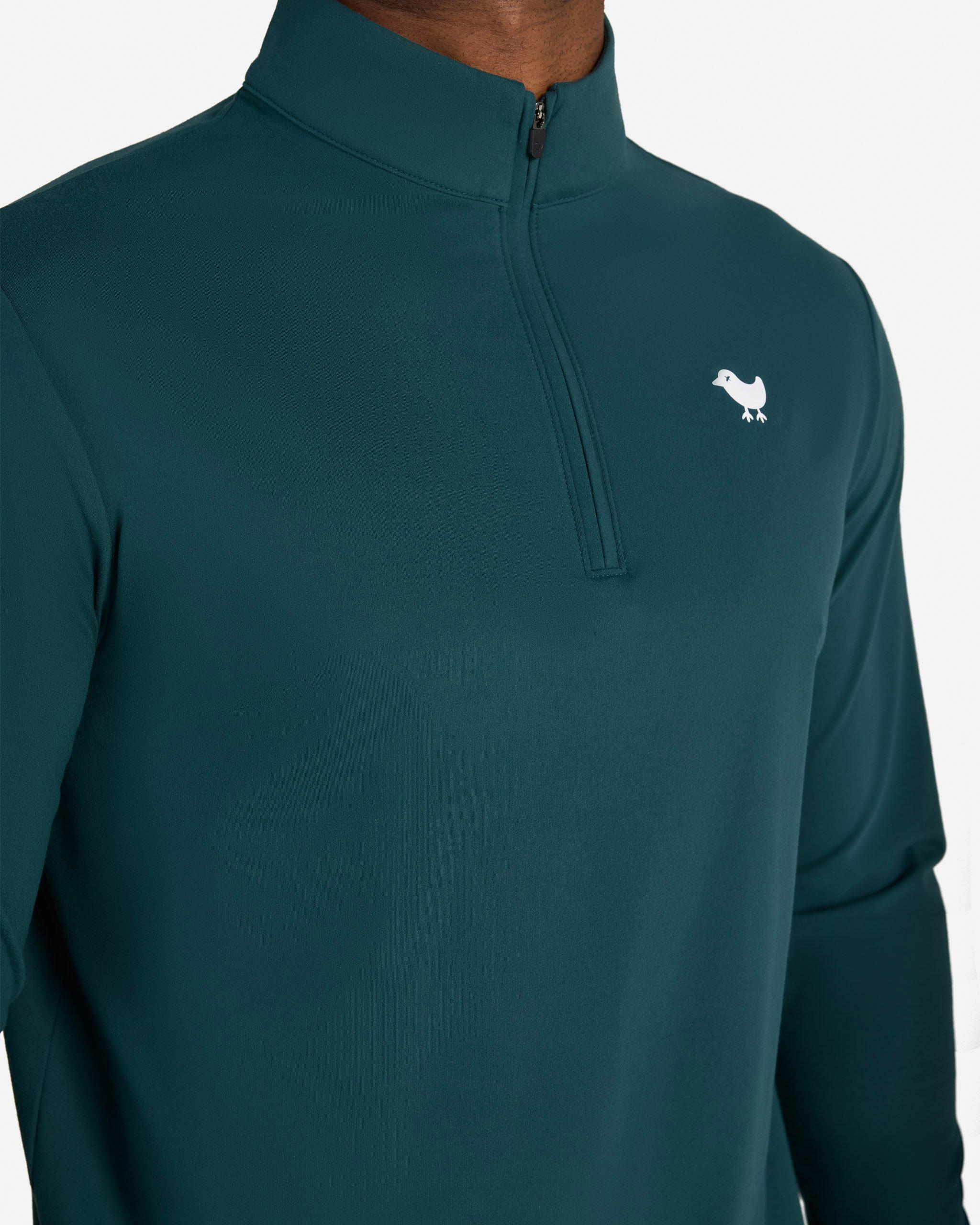 Men's Pine 1/4 Zip Sweater