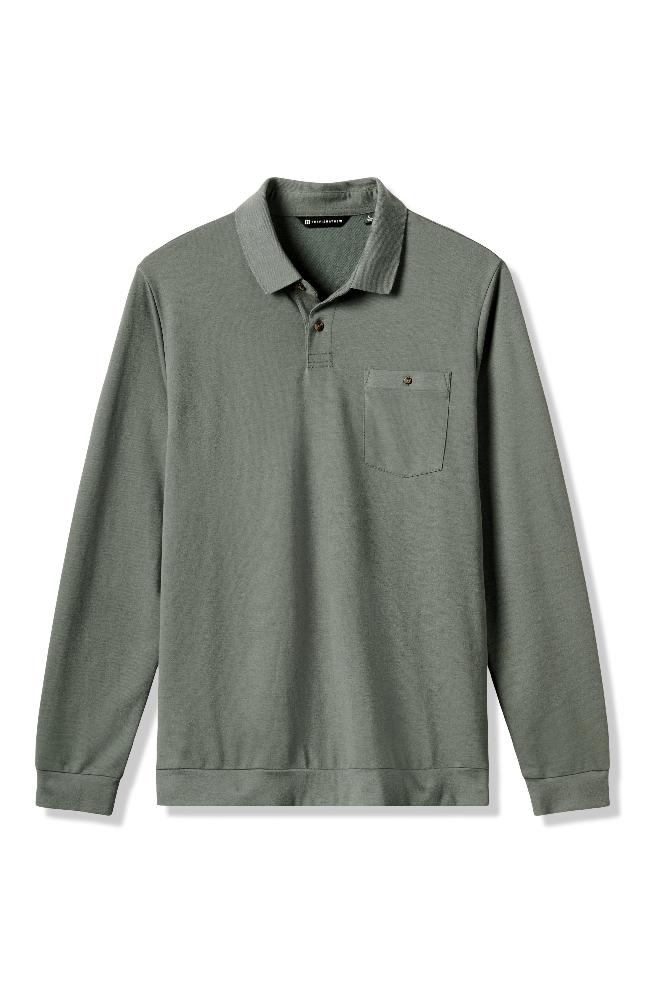Men's December First Long Sleeve Polo
