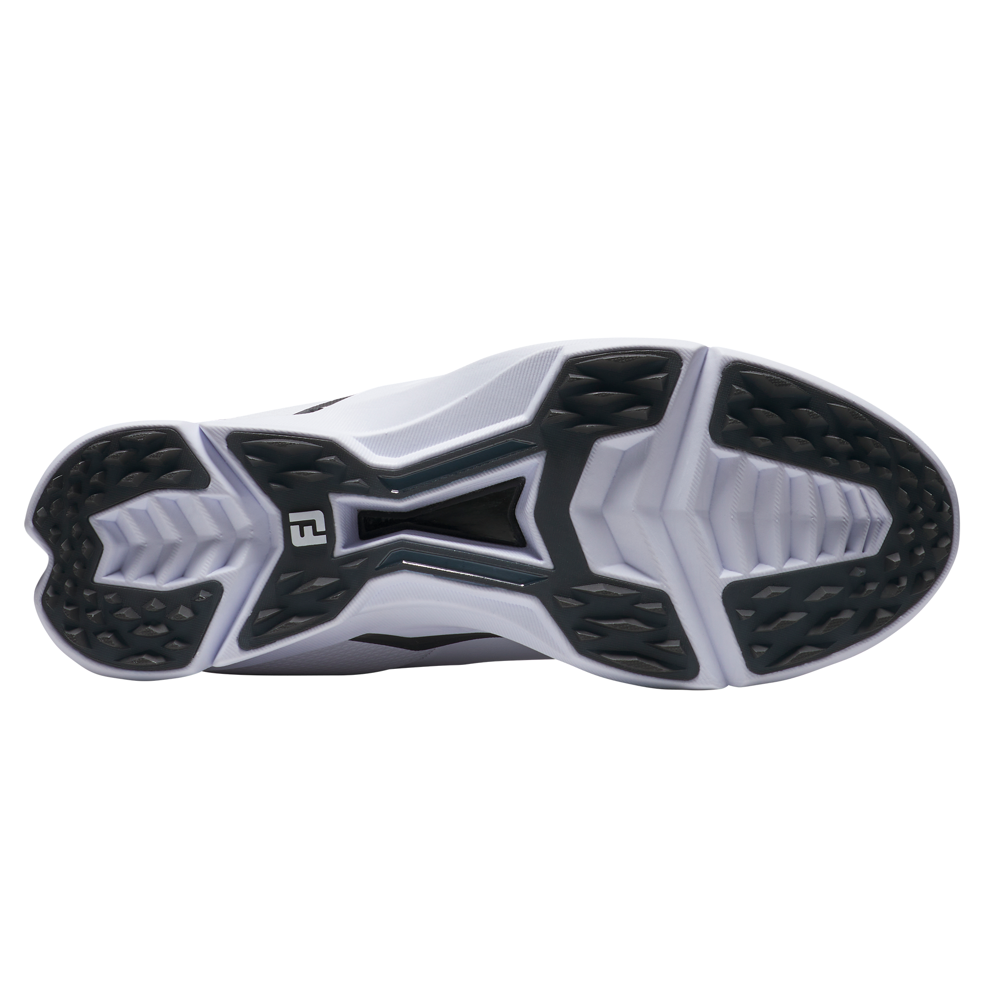 Men's Fuel Spikeless Golf Shoe - White (Wide)