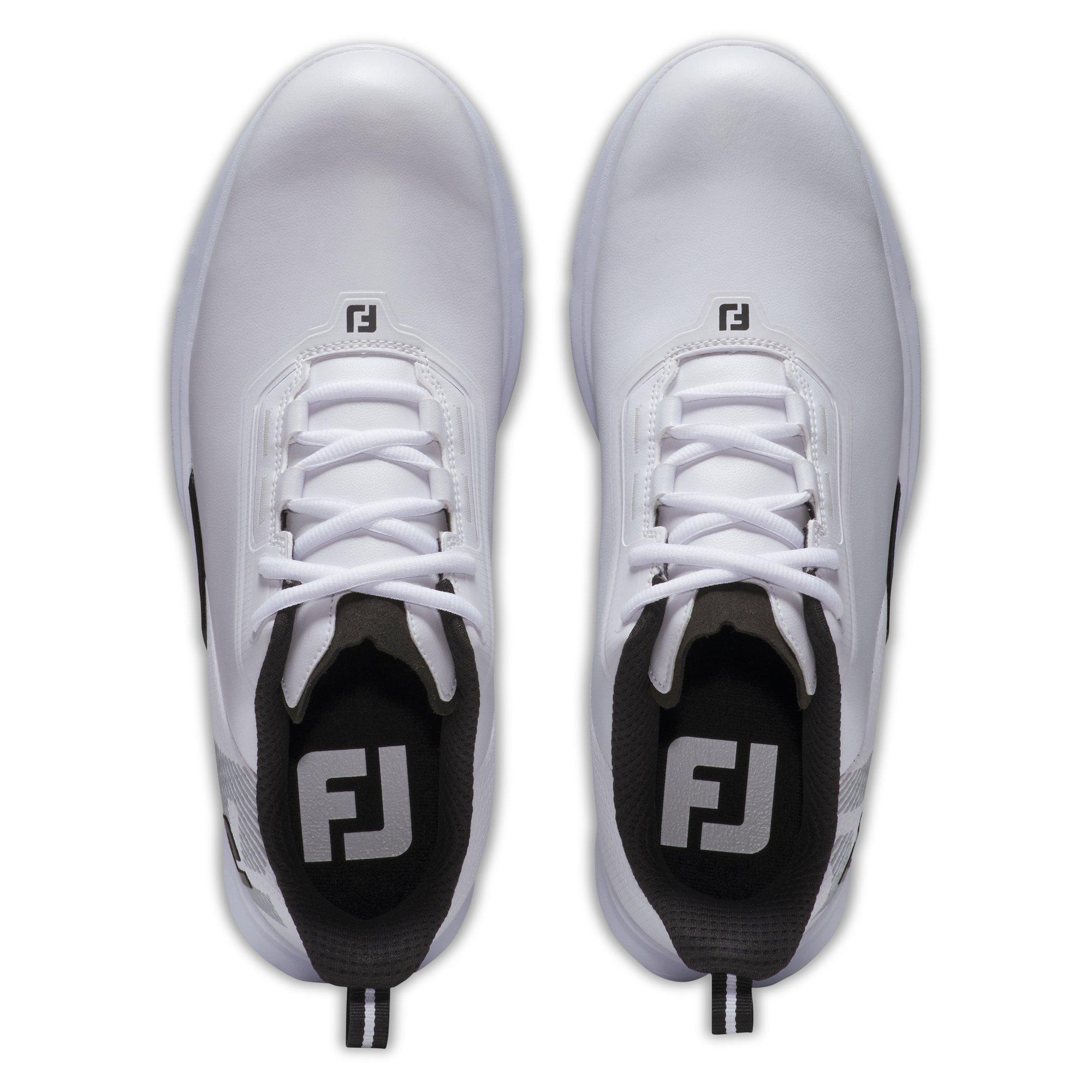Men's Fuel Spikeless Golf Shoe - White (Wide)