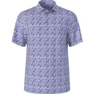 Men's Botanical Print Short Sleeve Polo PGA TOUR