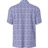 Men's Botanical Print Short Sleeve Polo