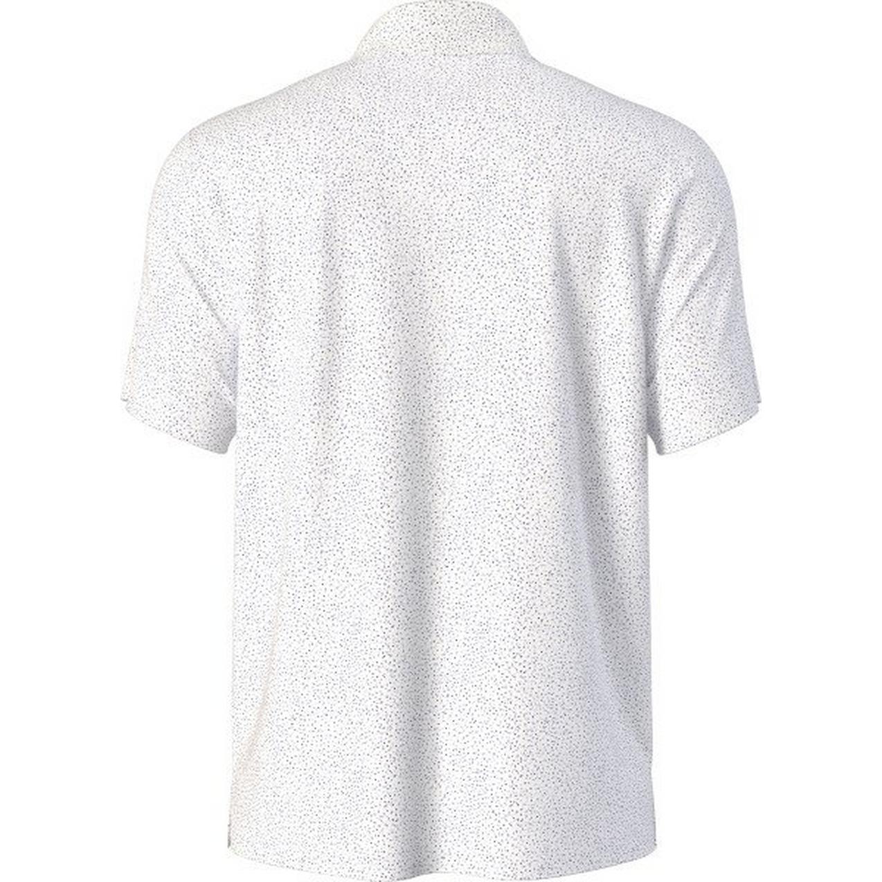 Men's Confetti Print Short Sleeve Polo