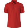 Men's Airflux Solid Mesh Short Sleeve Polo