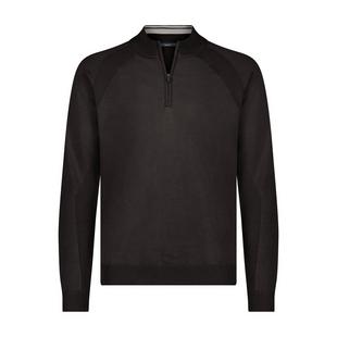 Chandail &agrave; fermeture &agrave; glissi&egrave;re 1/4 en tricot pour hommes BEN SHERMAN