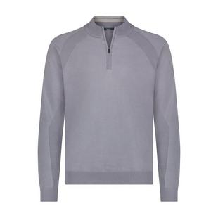 Chandail &agrave; fermeture &agrave; glissi&egrave;re 1/4 en tricot pour hommes BEN SHERMAN