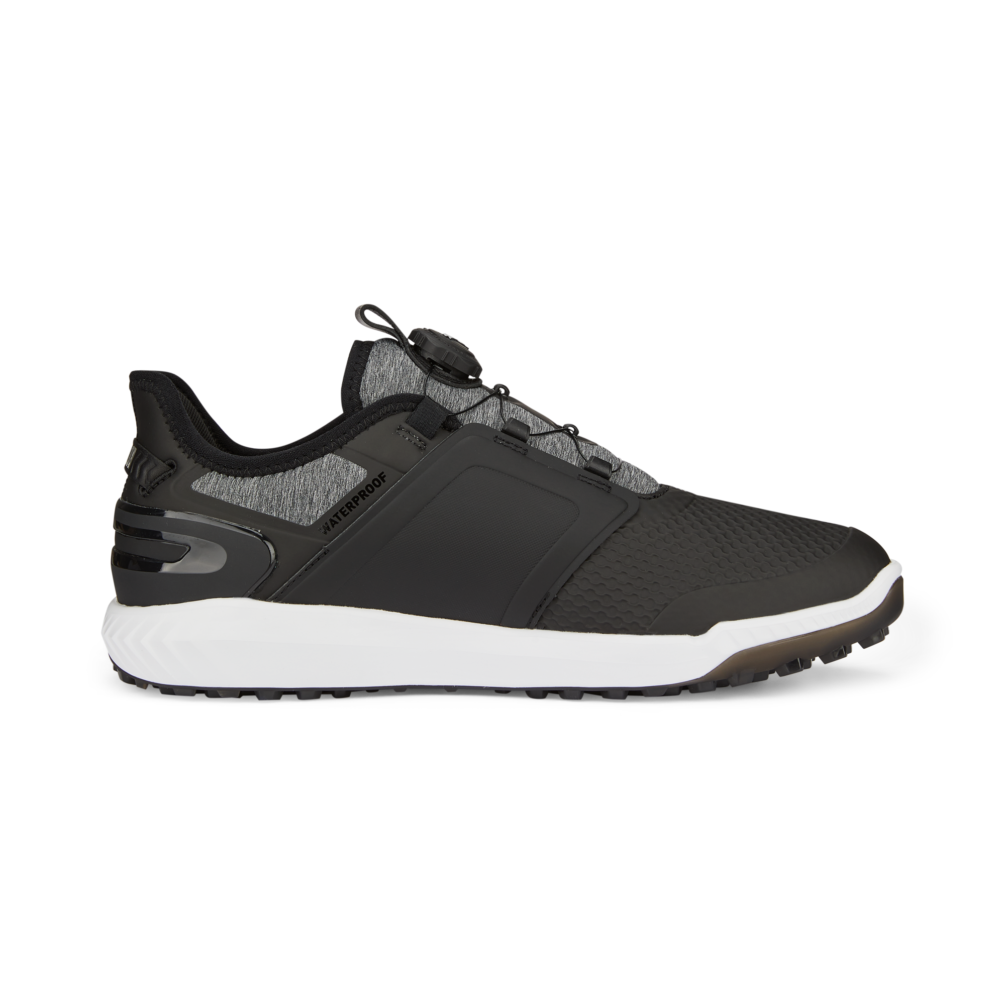 Men's Ignite Elevate Disc Spikeless Golf Shoe - Black/White