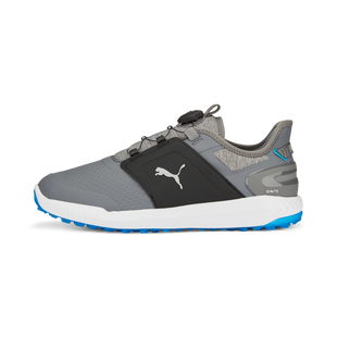 Prior Generation - Men's Ignite Elevate Disc Spikeless Golf Shoe - Grey/Black PUMA