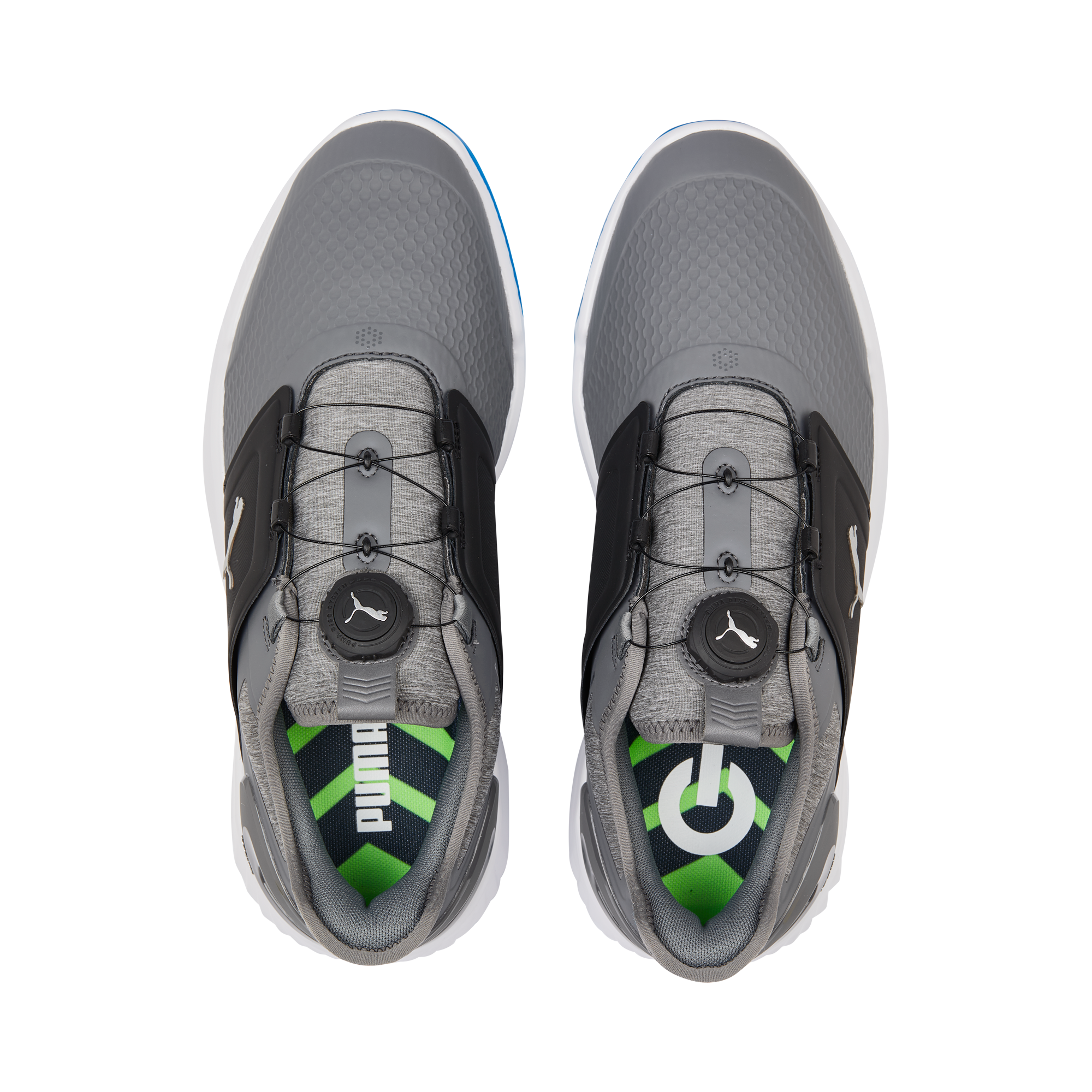 Men's Ignite Elevate Disc Spikeless Golf Shoe - Grey/Black